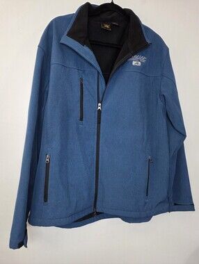Prairie Mountain Soft Shell Jacket  Embroidered Glacier Nat'l Park, XL